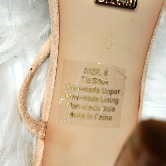 Billini Tessa Heels Blush MicroAnkle wrap 8 nude strappy lace up heels - Picture 8 of 11